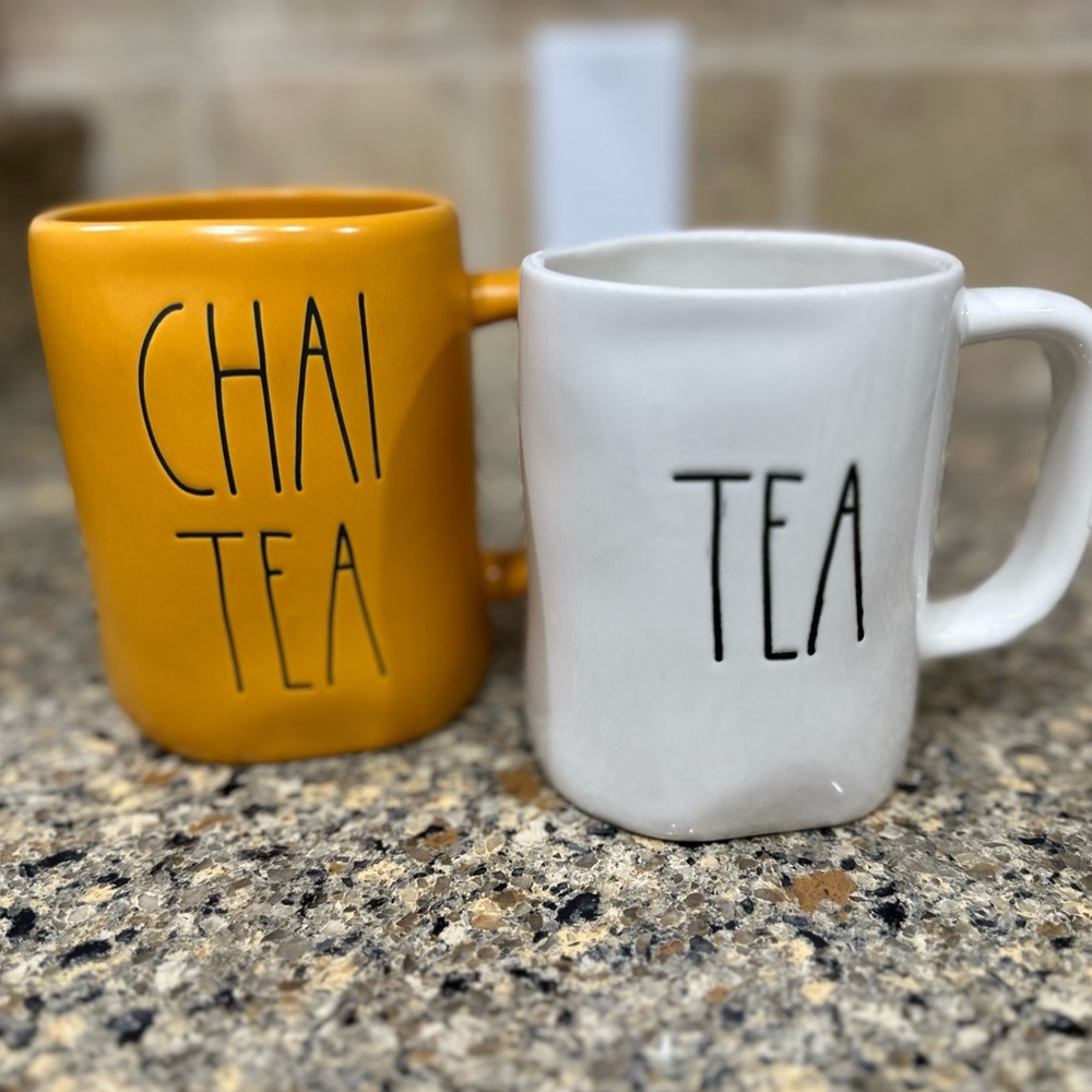 RAE DUNN - Tea 🫖 Themed Mugs Duo Set